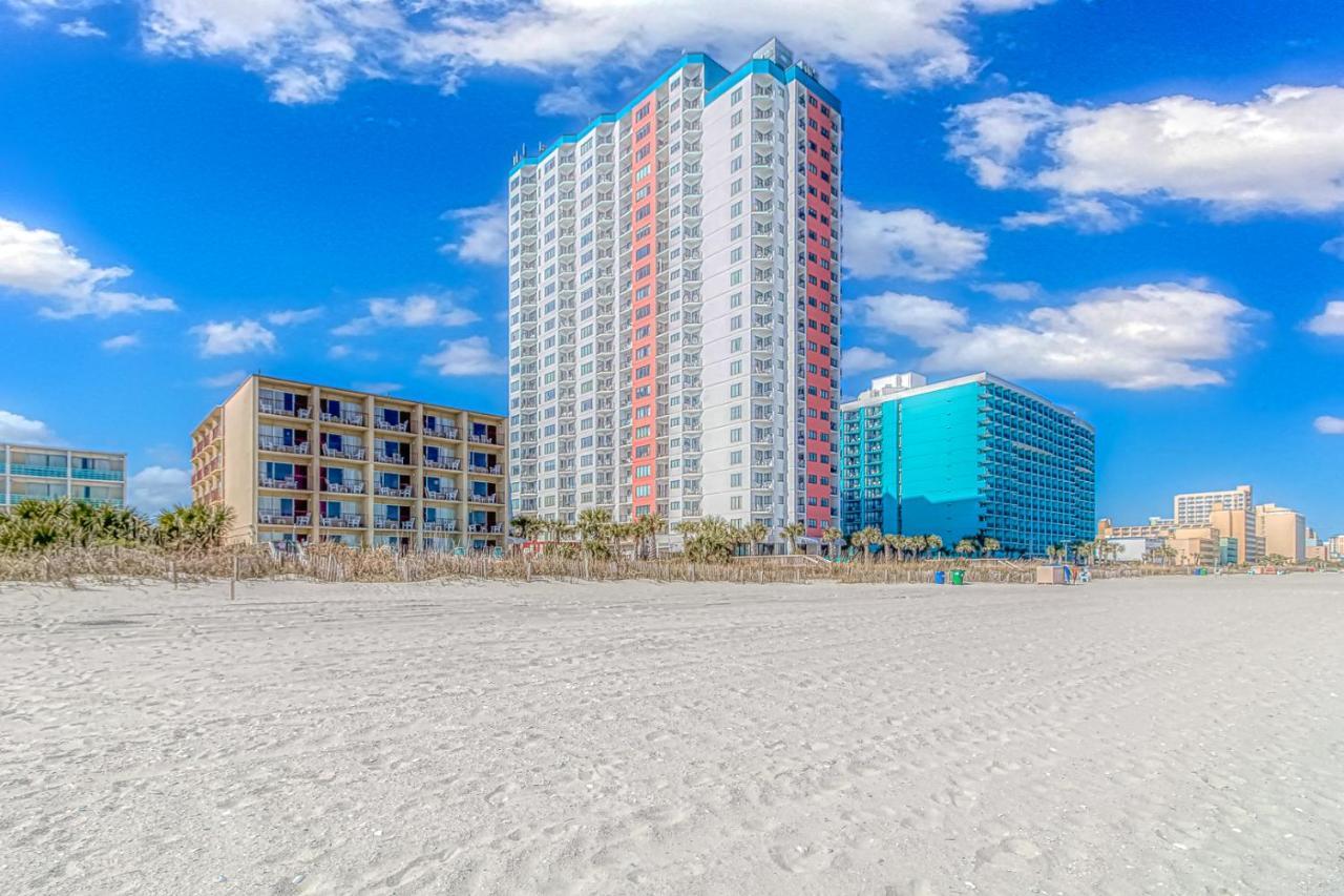 Angled Oceanfront Studio With Incredible Views! Palace Resort 1003 - Sleeps 4 Guests Myrtle Beach Esterno foto