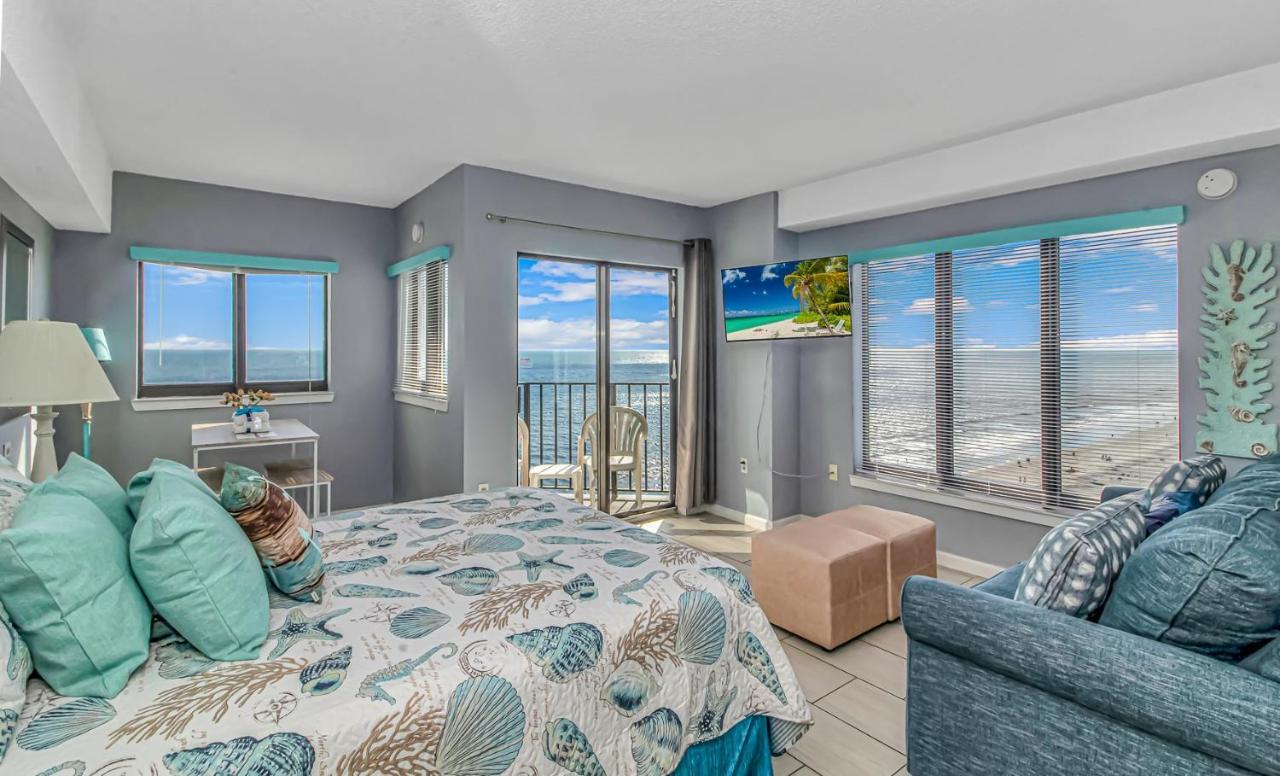 Angled Oceanfront Studio With Incredible Views! Palace Resort 1003 - Sleeps 4 Guests Myrtle Beach Esterno foto